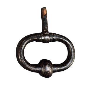 Vintage 19th Century French Wrought Iron Doorknocker – Antique Decorative Knocker