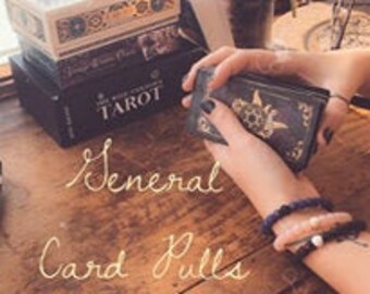 tarot reading/ general 3 card pull