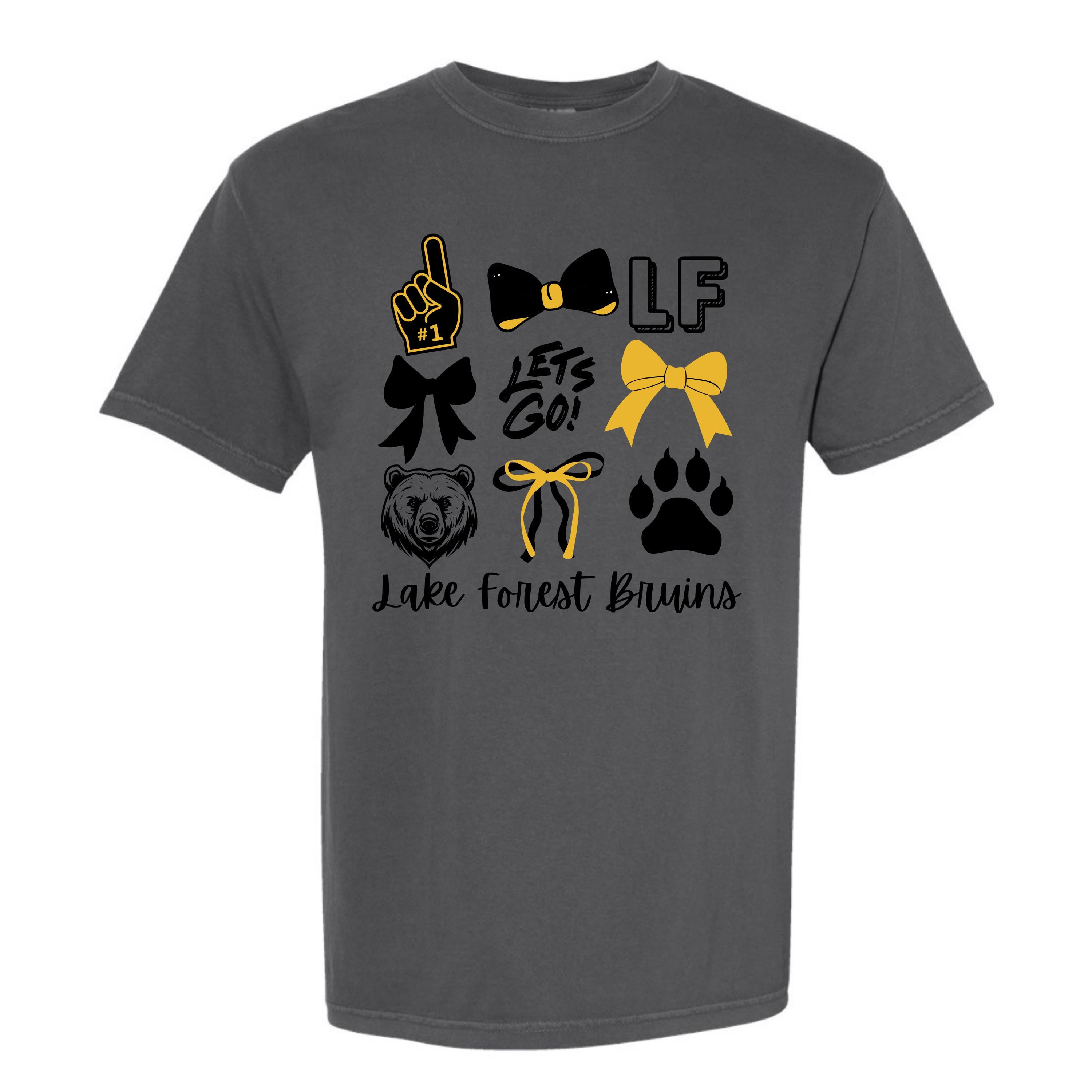 Lake Forest Bruins w/bows