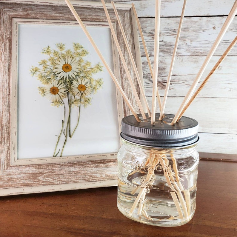Reed Diffuser Kit with Reeds Farmhouse Primitive Decor Rustic Etsy