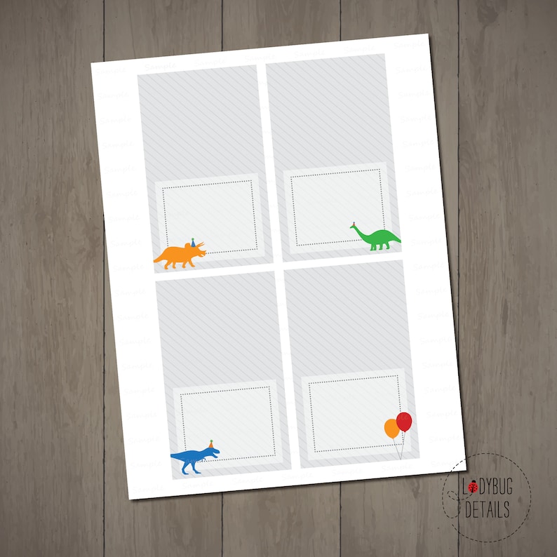Dino-Mite Dinosaur Food Labels Dinosaur Printable Food Labels Dinosaur Printable Party Decor Dinosaur Food Tent Dinosaur Birthday Party
