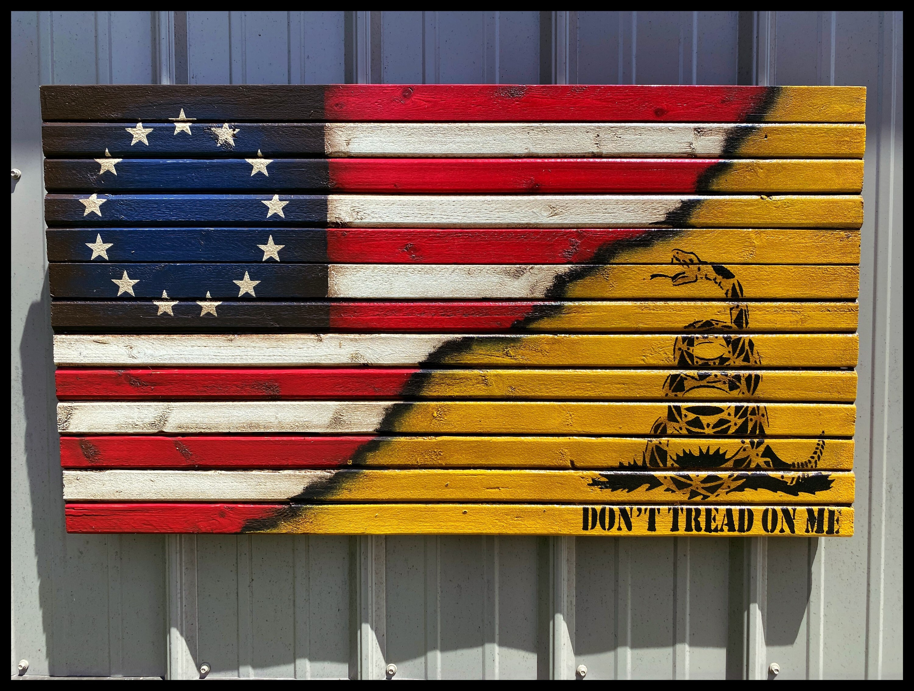 DON'T TREAD ON ME GADSDEN FLAG PATCH AMERICAN USA EMBLEM Embroidered Iron-on - Foto 2