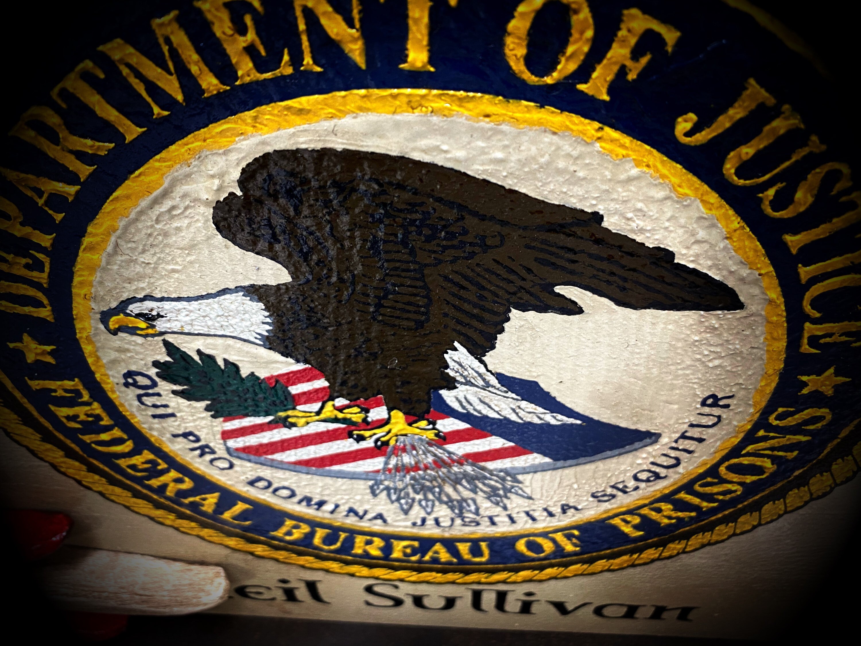 Department of Justice Flag Federal Law Enforcement Flag Etsy