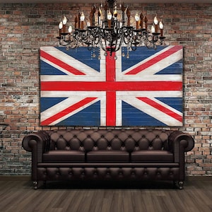 Oversized British Flag - Large Wood British Flag