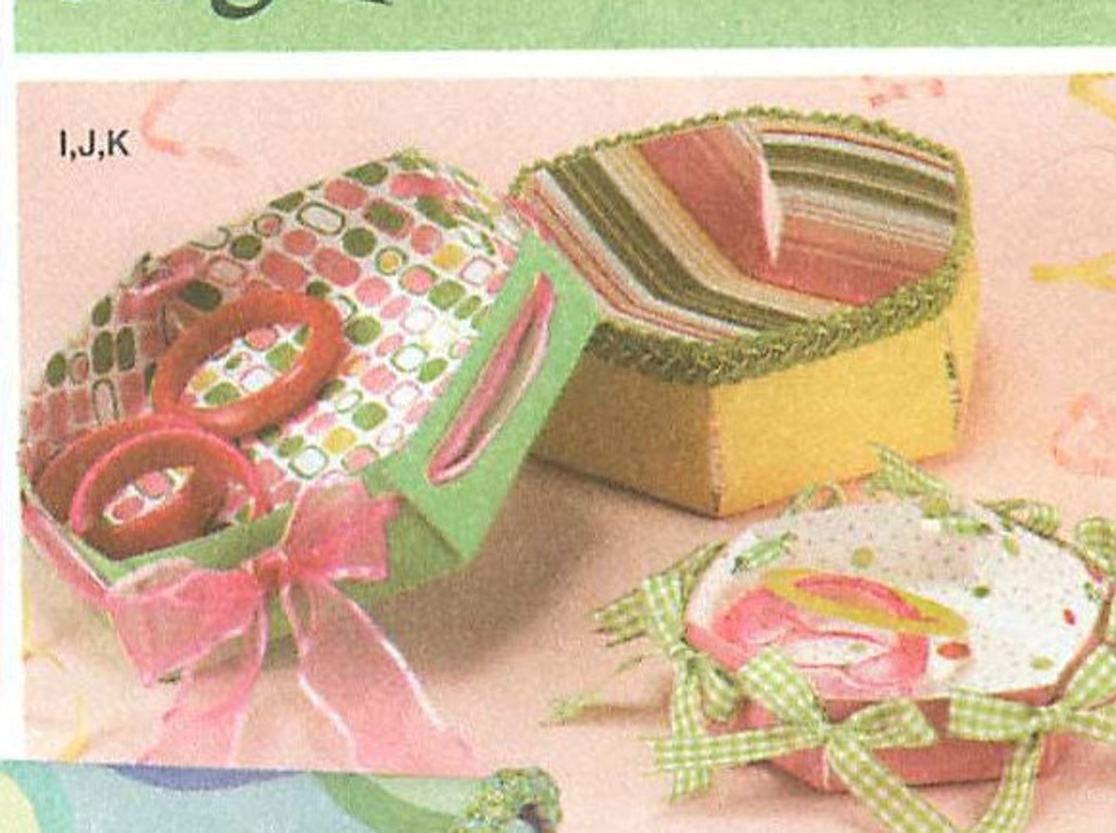 Simplicity 4320 Pattern for Five + Styles of Fabric Gift Boxes by ...