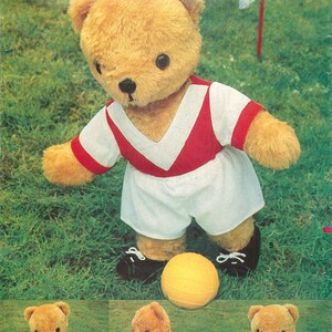 Butterick 426 Sewing Pattern for 17&quot; Bear With Several Sets of Clothing, Vintage