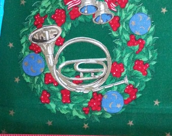 Christmas Fabric Designed by Joan Kessler for Concord Fabrics, 40 Inches