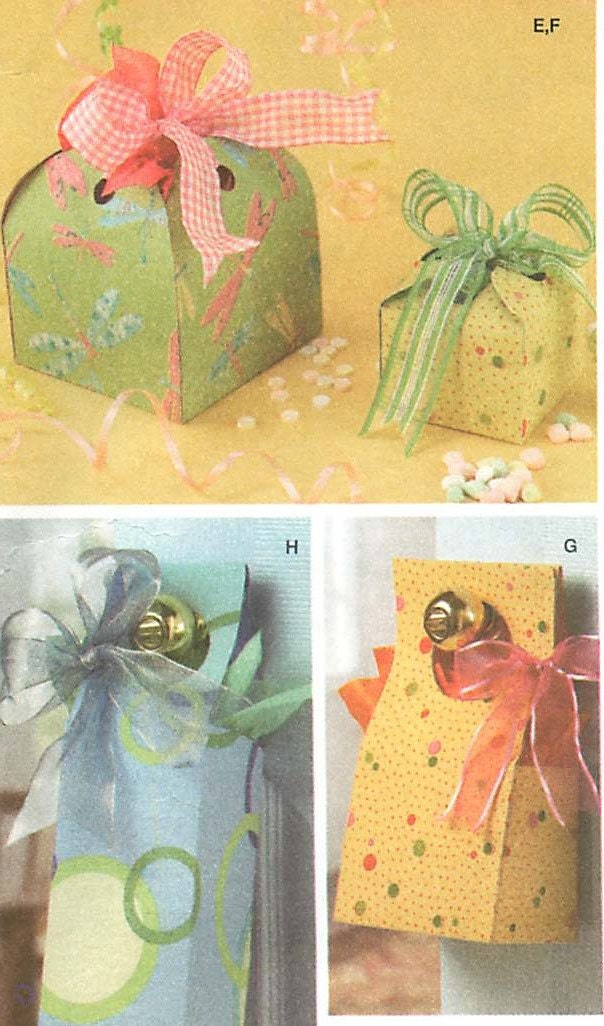 Simplicity 4320 Pattern for Five + Styles of Fabric Gift Boxes by ...