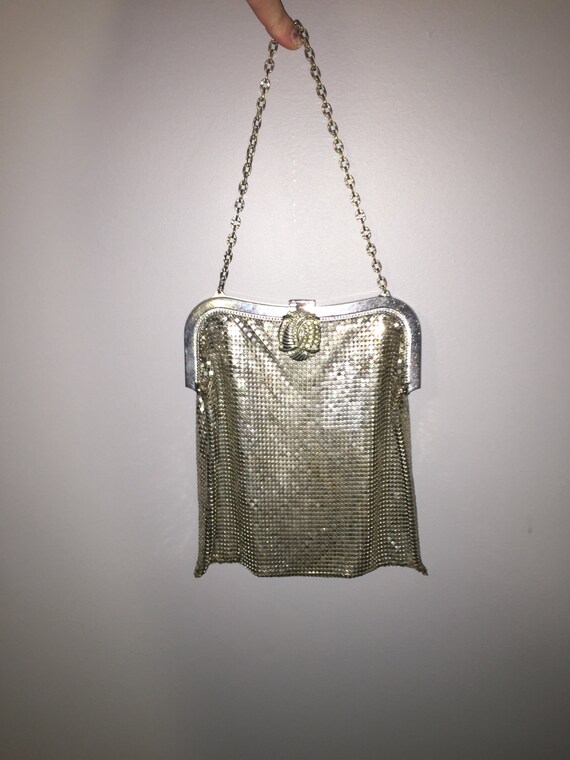 1920's Whiting and Davis metal mesh purse, Prohibi