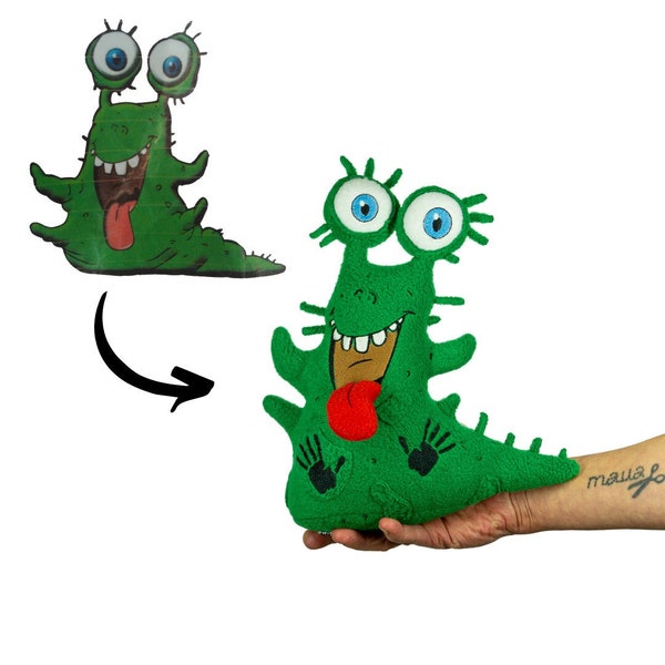 Stuffed Animal From Drawing Etsy