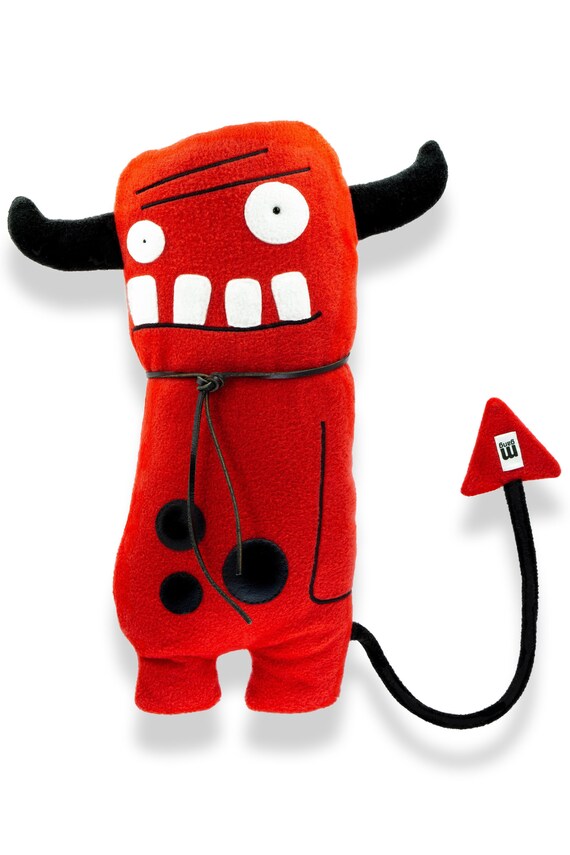 red soft toy