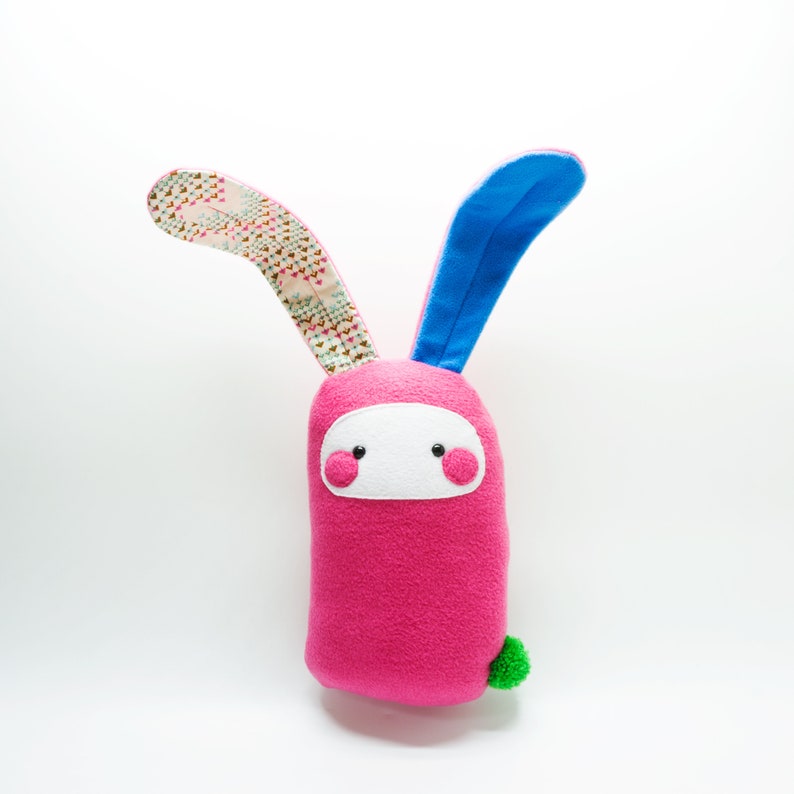 pink rabbit teddy bear