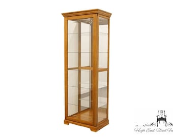 Oak Curio Cabinet Ski Furniture Keepsakes Collection Golden Oak 29 Curio Display Cabinet 20719