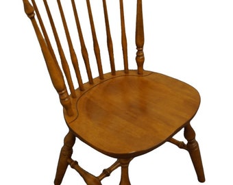 ethan allen maple dining chairs