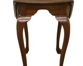 ETHAN ALLEN Georgian Court Drop Leaf End Table 11-8013