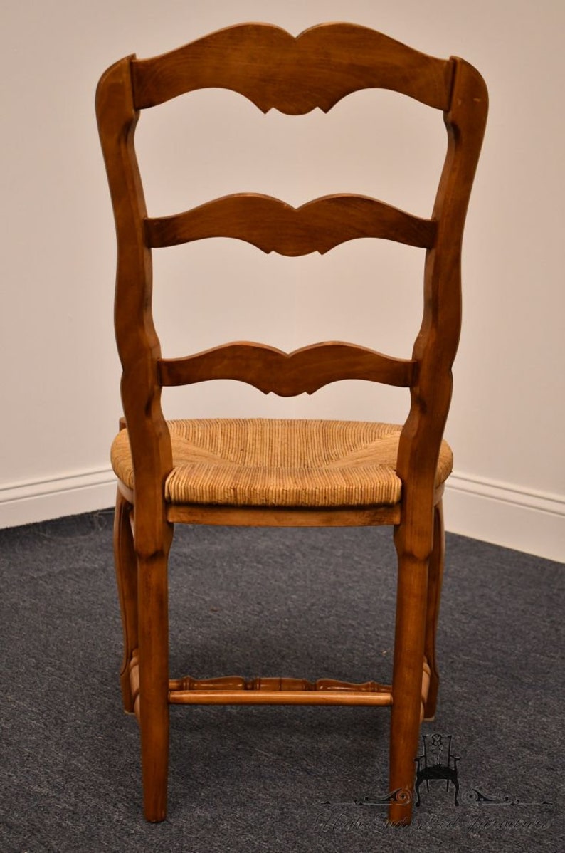 Ethan Allen Circa 1776 Ladder Back Dining Side Chair Etsy