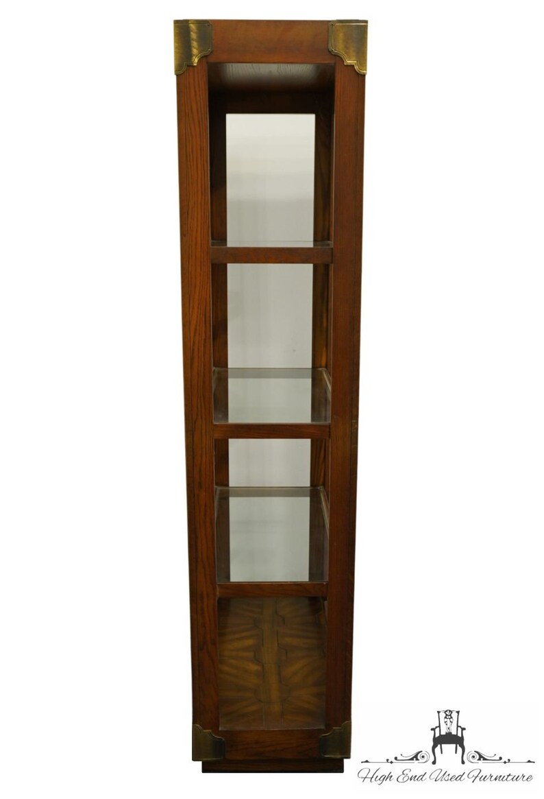 KROEHLER Centurian Collection Rustic Americana Style 32 Librería Abierta Etagere T121-97 imagen 5