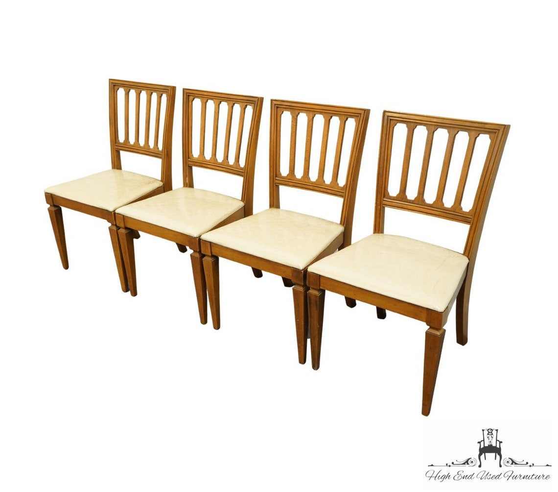 Set of 4 B.F. HUNTLEY FURNITURE Italian Provincial Dining Side Etsy