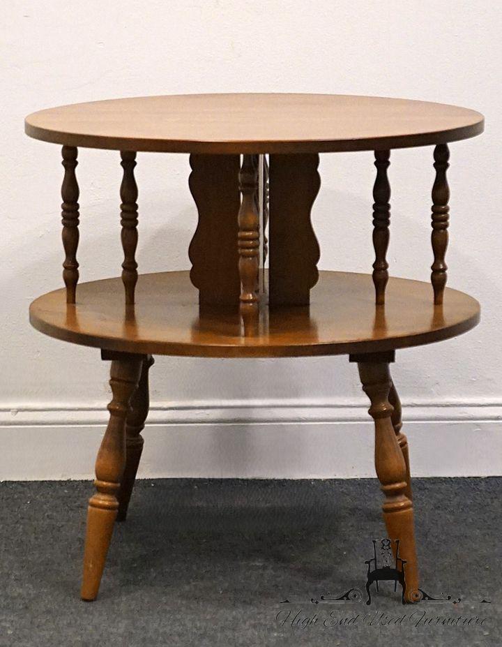 TELL CITY Solid Hard Rock Maple Colonial Early American 26