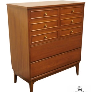 DIXIE FURNITURE MCM Mid Century Modern Style 38 Chest of Drawers 170-7 14215 image 2