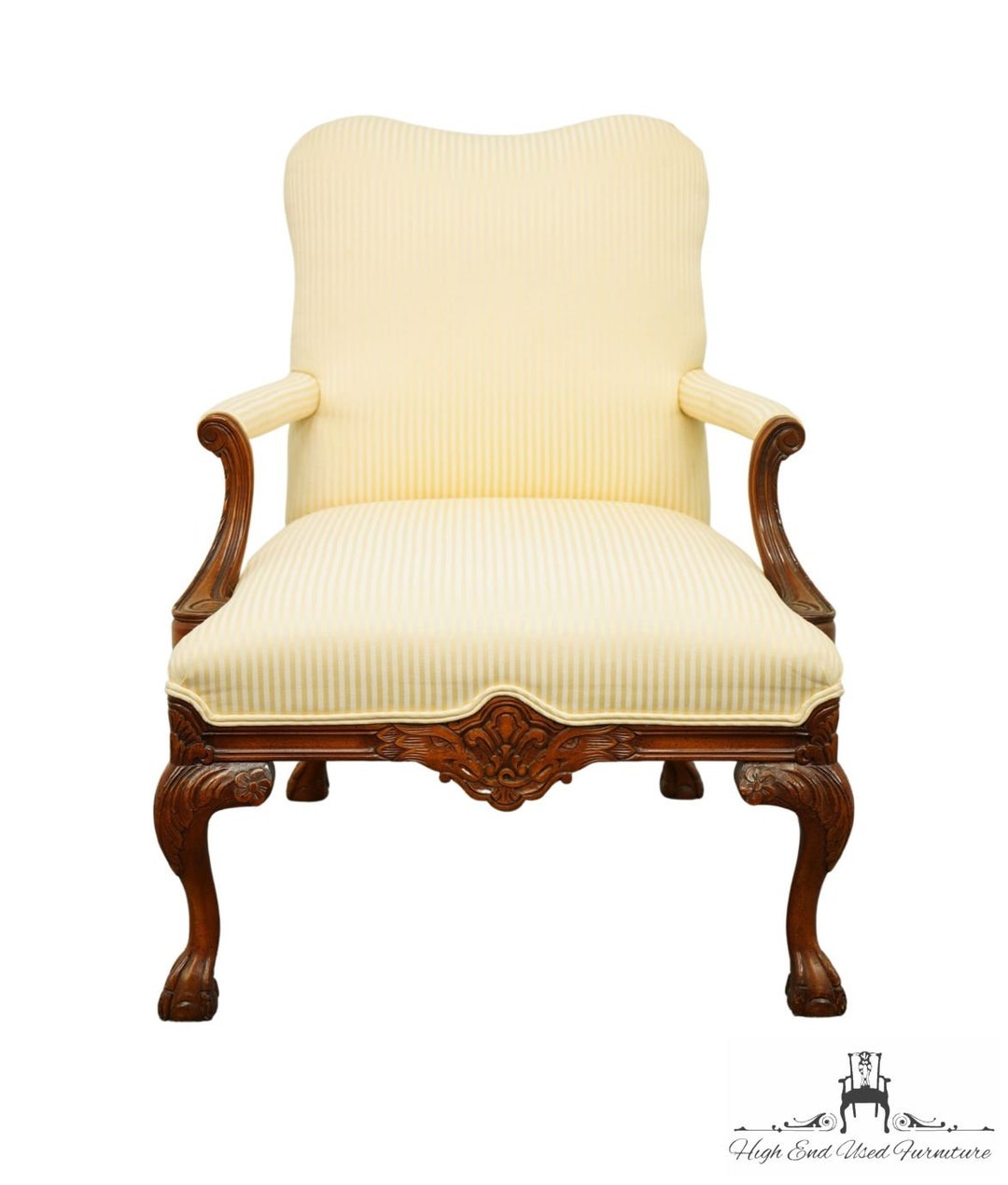 WEIMAN FURNITURE Traditional Style Cream / off White Upholstered Accent