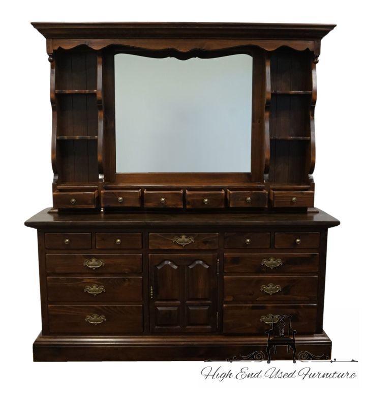 ethan allen dresser Antiqued Pine Old Tavern 72