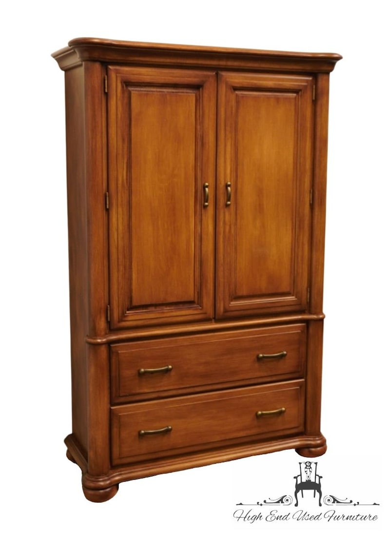 STANLEY FURNITURE Cotemporary Modern Country French 45 Clothing / Media Door Chest / Armoire 59723-14-53645 imagem 2