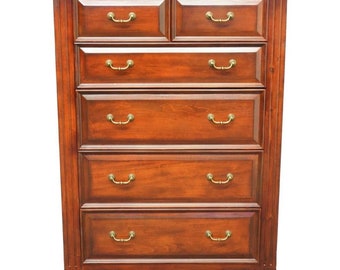 NEW CLASSIC Cherry Contemporary Traditional Style 38" Chest of Drawers