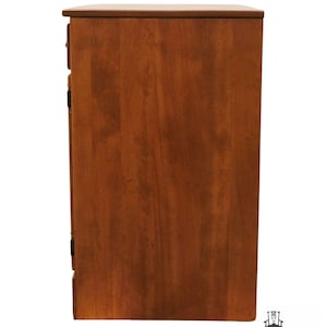 ETHAN ALLEN / BAUMRITTER Heirloom Nutmeg Maple Crp Custom Room Plan 30 Shutter Door Cabinet image 10