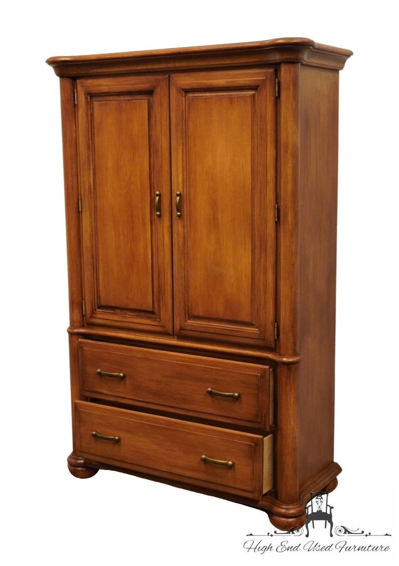 STANLEY FURNITURE Cotemporary Modern Country French 45 Clothing / Media Door Chest / Armoire 59723-14-53645 imagem 5