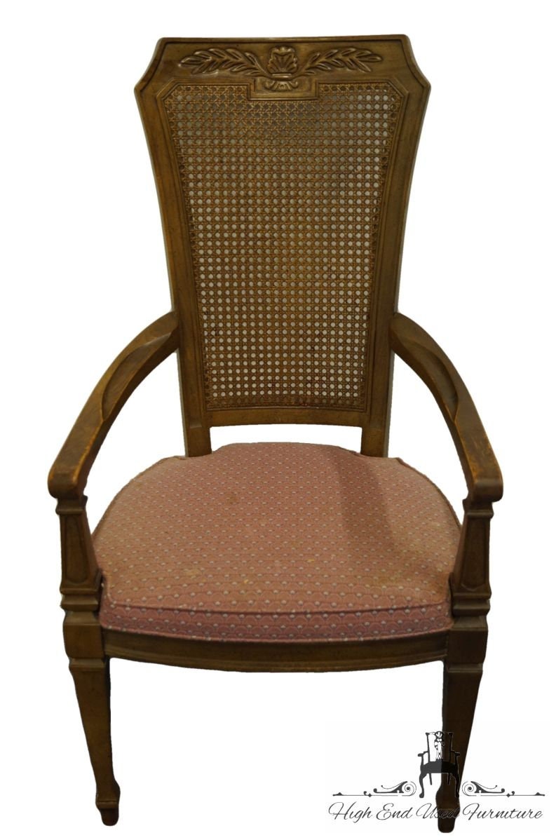 Drexel cane back dining chairs deals