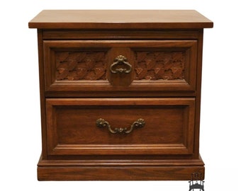 DIXIE FURNITURE Casa Bonita Spanish Mediterranean Style 25" Two Drawer Nightstand 414-621