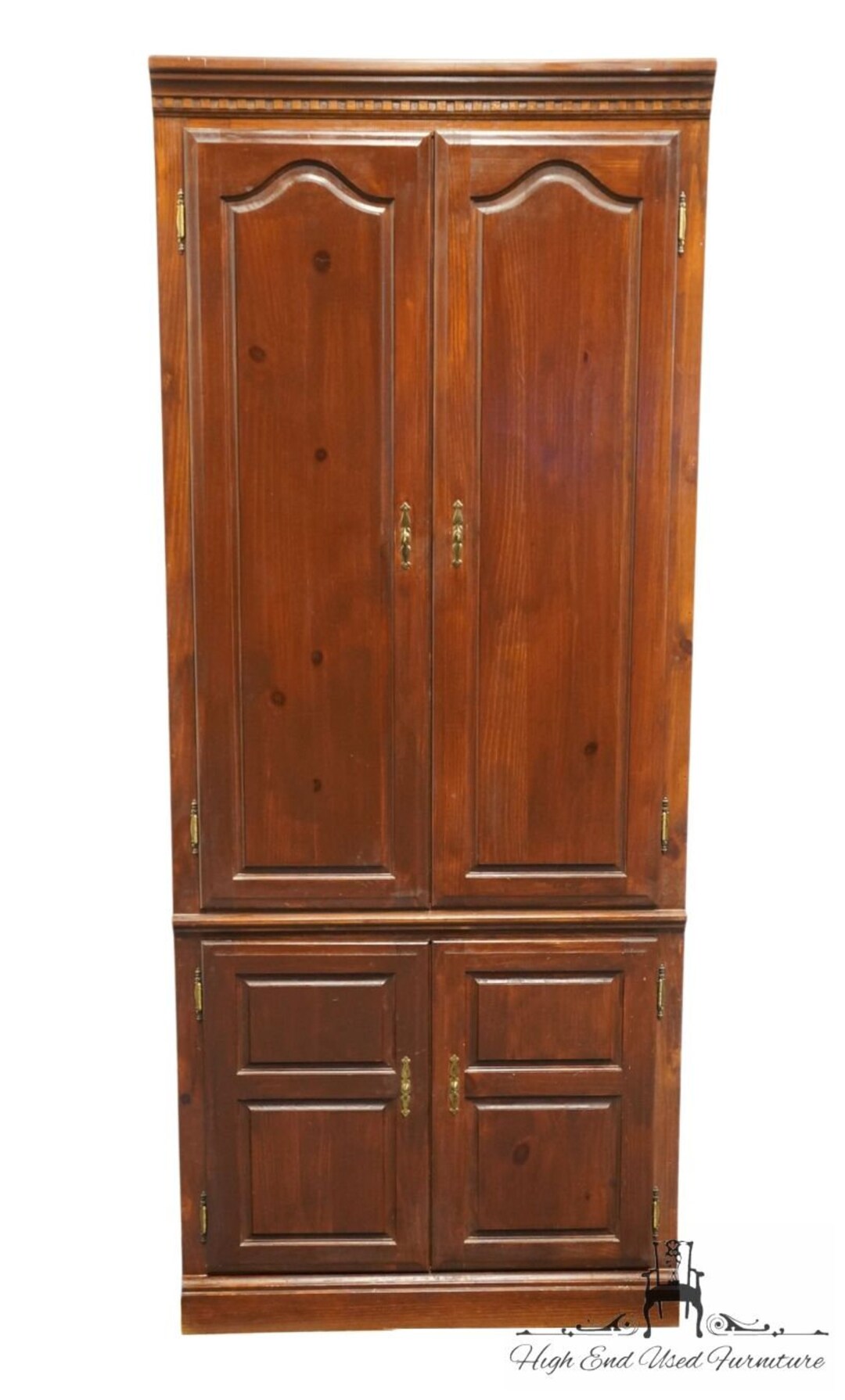 MASTERCRAFT FURNITURE Solid Knotty Pine Rustic Americana 32 Wall Unit