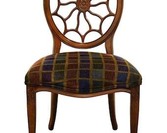 HIGH END Italian Style Spiderweb Back Dining Side Chair
