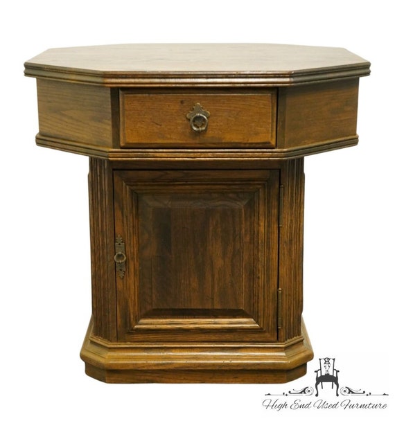Ethan allen end table with drawer deals