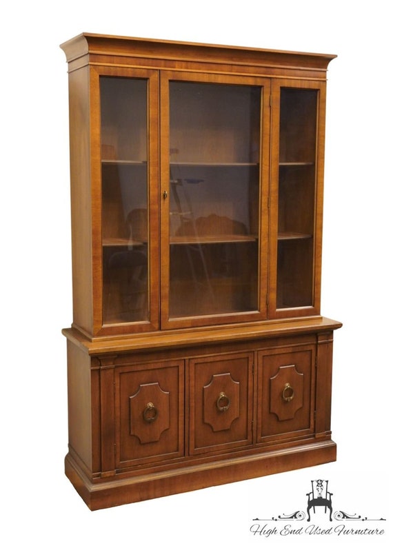 BERNHARDT FURNITURE Italian Mediterranean Style 48 China Cabinet 310 300 Etsy Canada