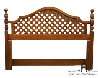 THOMASVILLE FURNITURE Monterey Collection Spanish Mediterranean Style Queen Size Lattice Headboard 430-99