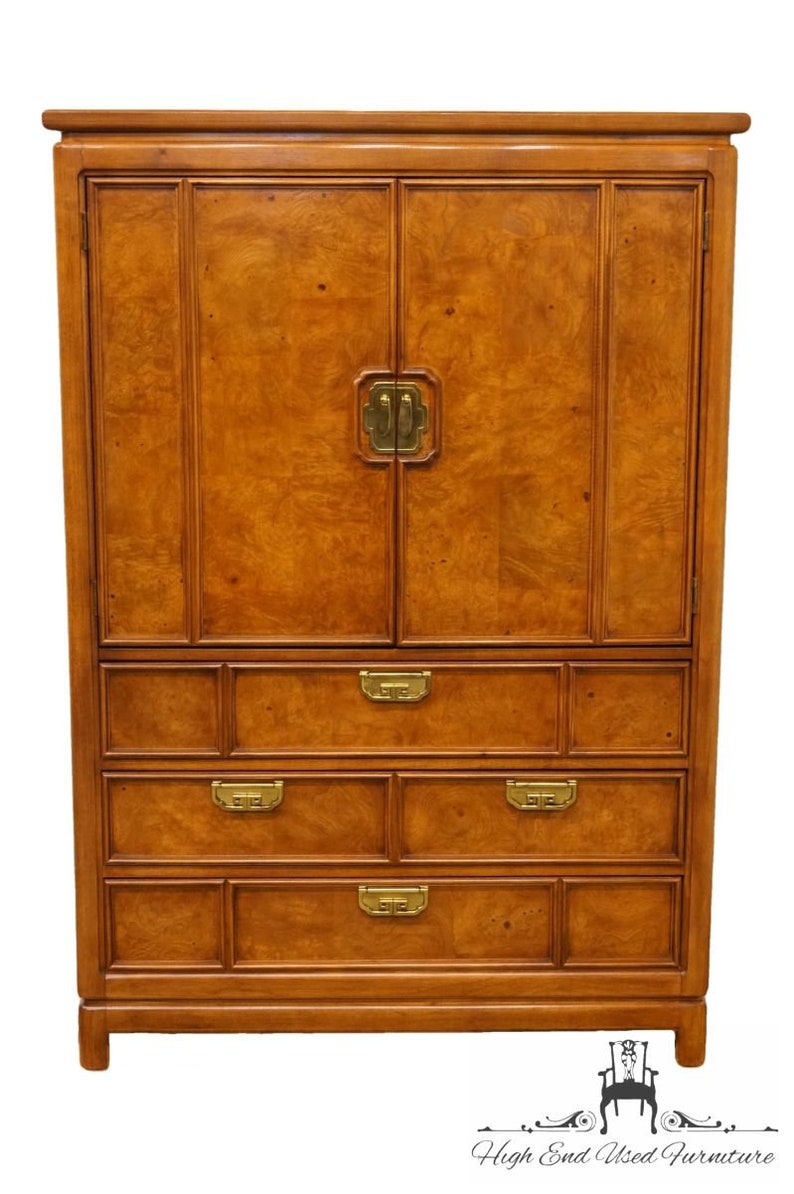 Thomasville Furniture Mystique Collection Asian Chinoiserie 43 Door Chest Armoire 23311 330