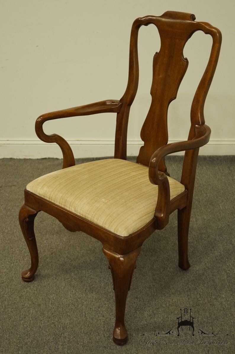 Henredon Furniture Nc Traditional Queen Anne Style Etsy