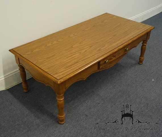 BROYHILL FURNITURE Oak Country French 48 Accent Coffee Table Etsy UK