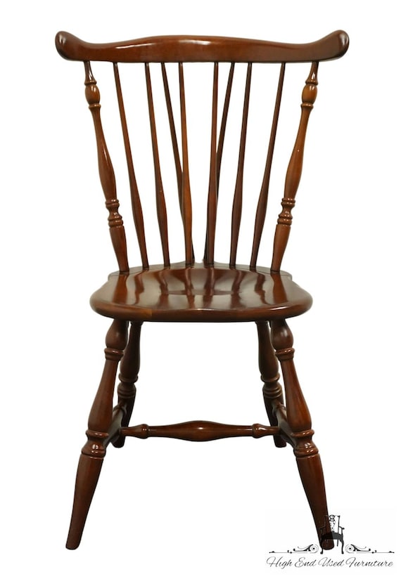 椅子 JS funituer CHINON CHAIR(WOOD SEAT) CRESENT FURNITURE Solid Cherry Traditional Fiddleback Dining Side