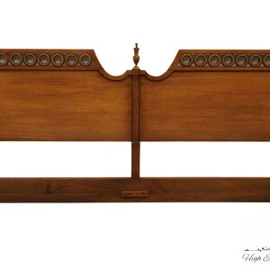 RWAY FURNITURE Italian Neoclassical Tuscan Style King Size Headboard image 1