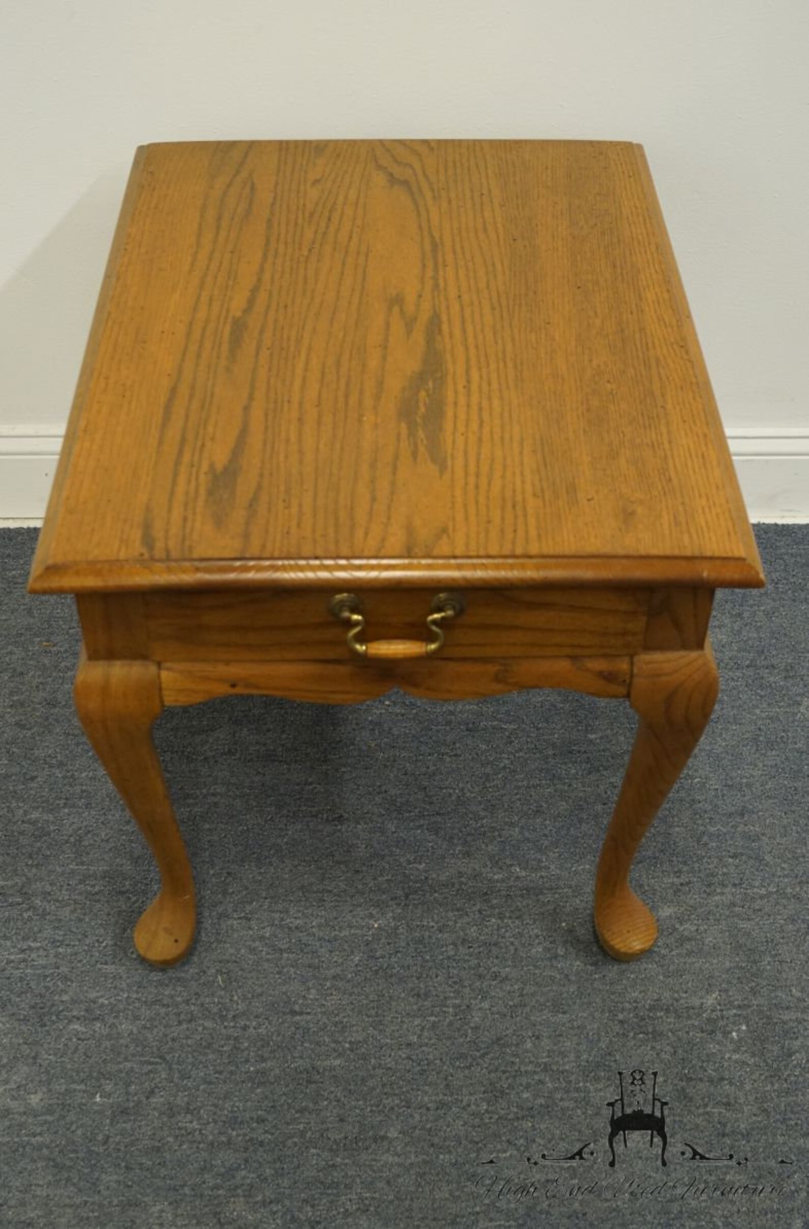 MERSMAN FURNITURE Solid Pecan Traditional Queen Anne Style Etsy