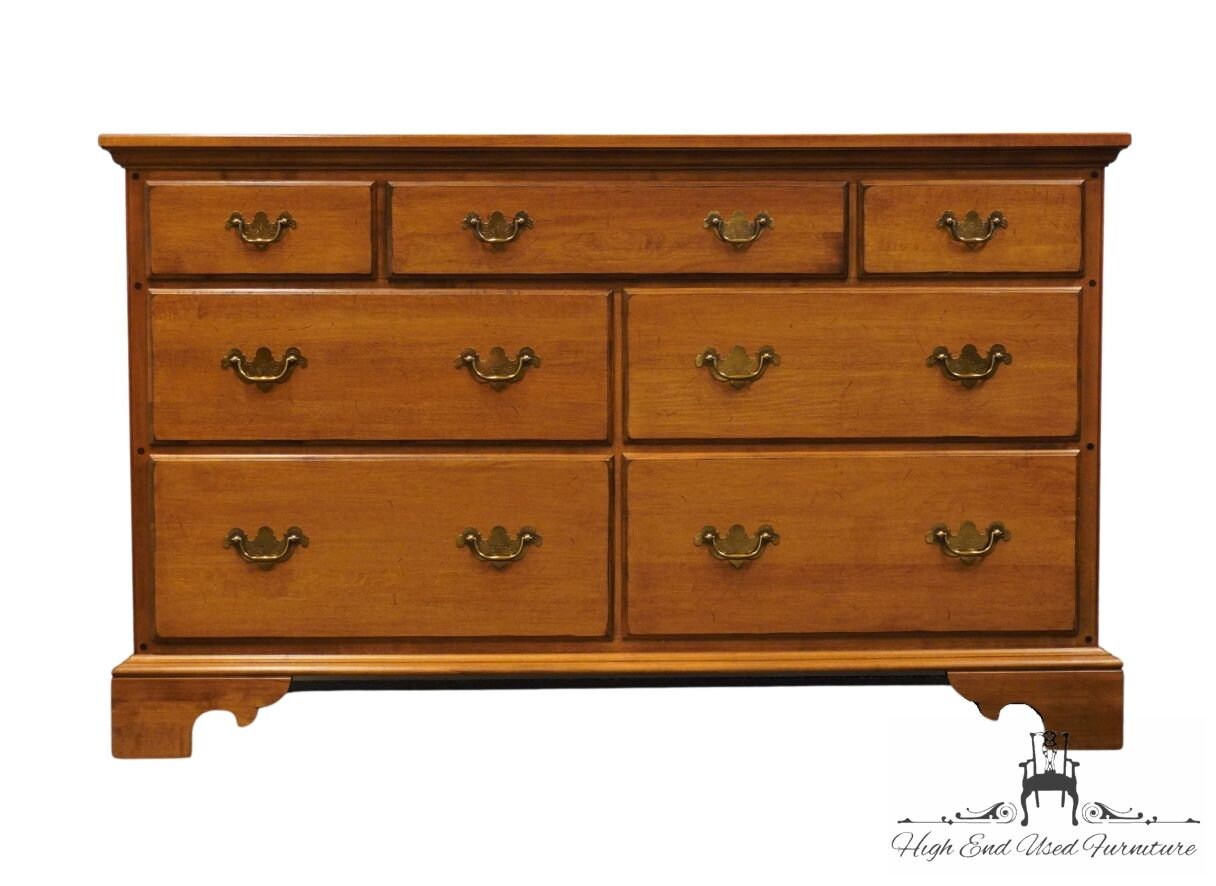 ETHAN ALLEN Circa 1776 Solid Maple 54 Double Dresser 18 5112 in