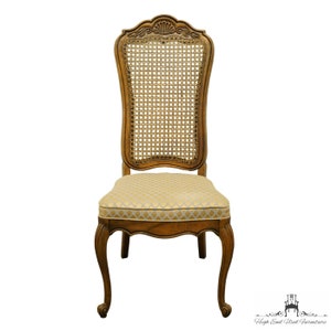 HIGH END Country French Provincial Cane Back Dining Side Chair