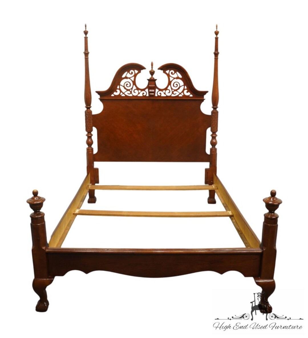 KATHY IRELAND Cherry Traditional Style Queen Size Bed - Etsy