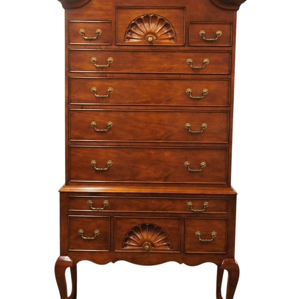 CENTURY FURNITURE Solid Mahogany Traditional Style 40" Highboy Chest