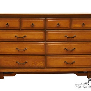 SUMTER CABINET Solid Pecan Rustic Country French 52 Double Dresser image 1