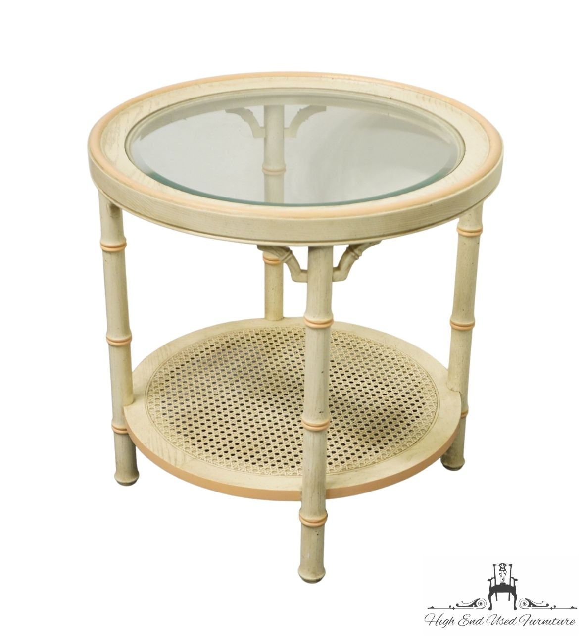STANLEY FURNITURE Asian Inspired Faux Bamboo Cream / off STANLEY FURNITURE Asian Inspired Faux Bamboo Cream / off