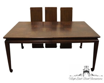 HIGH END Walnut Asian Chinoiserie 101" Dining Table 3453-471